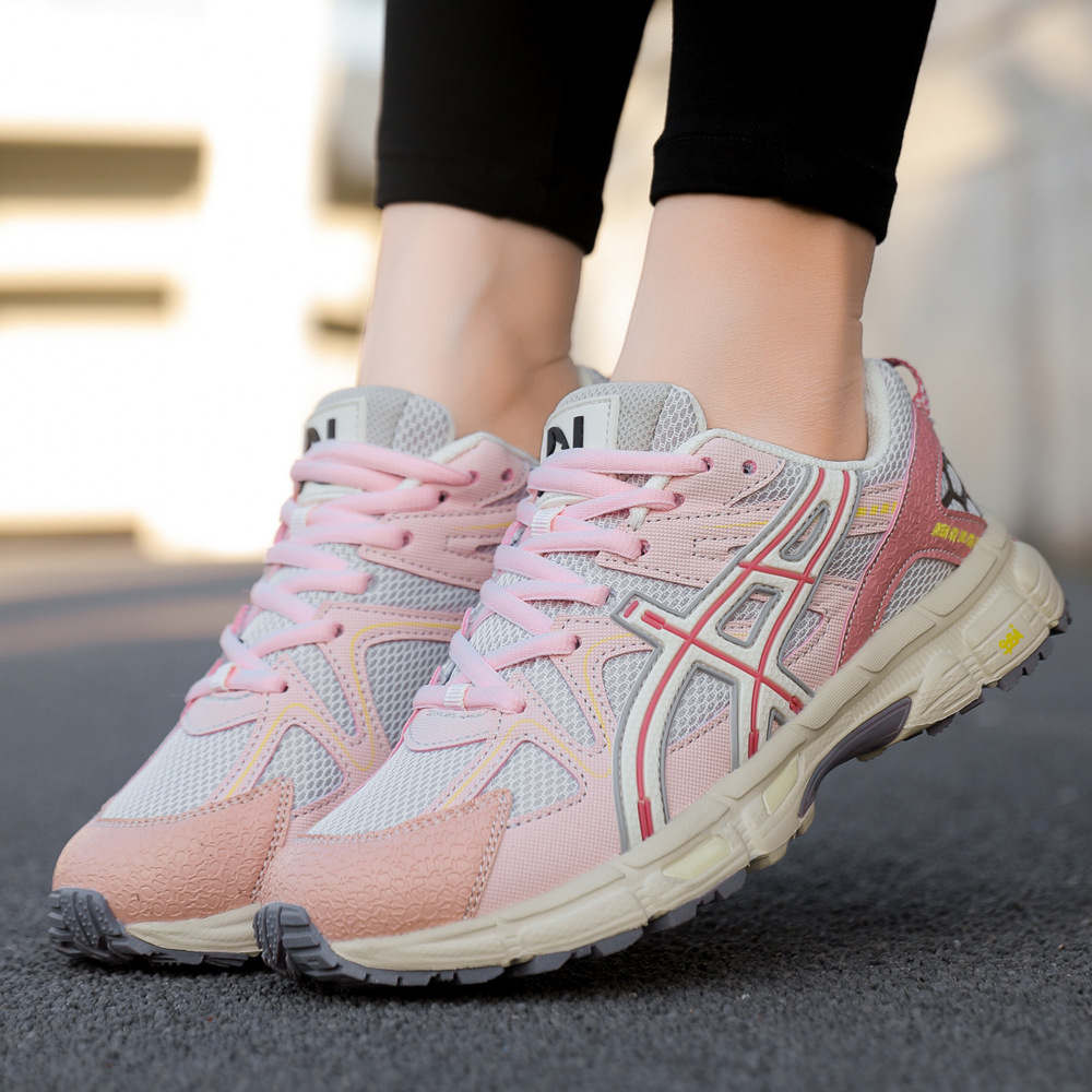 Zapatos deportivos retro de color contrastante zapatos deportivos de pareja de malla al aire libre zapatos de papá cómodos zapatos casuales para hombres y mujeres
