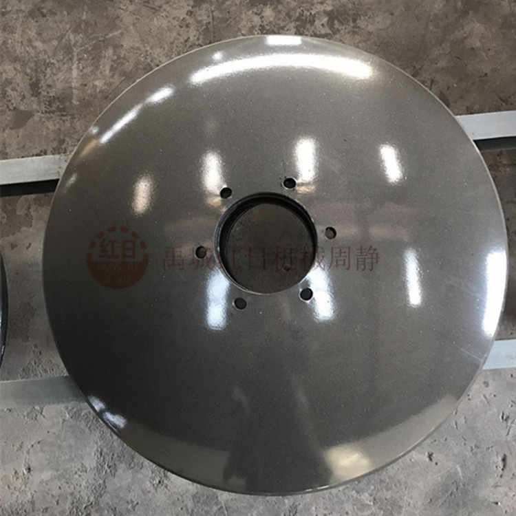 驱动圆盘犁犁片  筑埂机耙片  33mm方孔缺口重耙片  平盘尾轮犁片