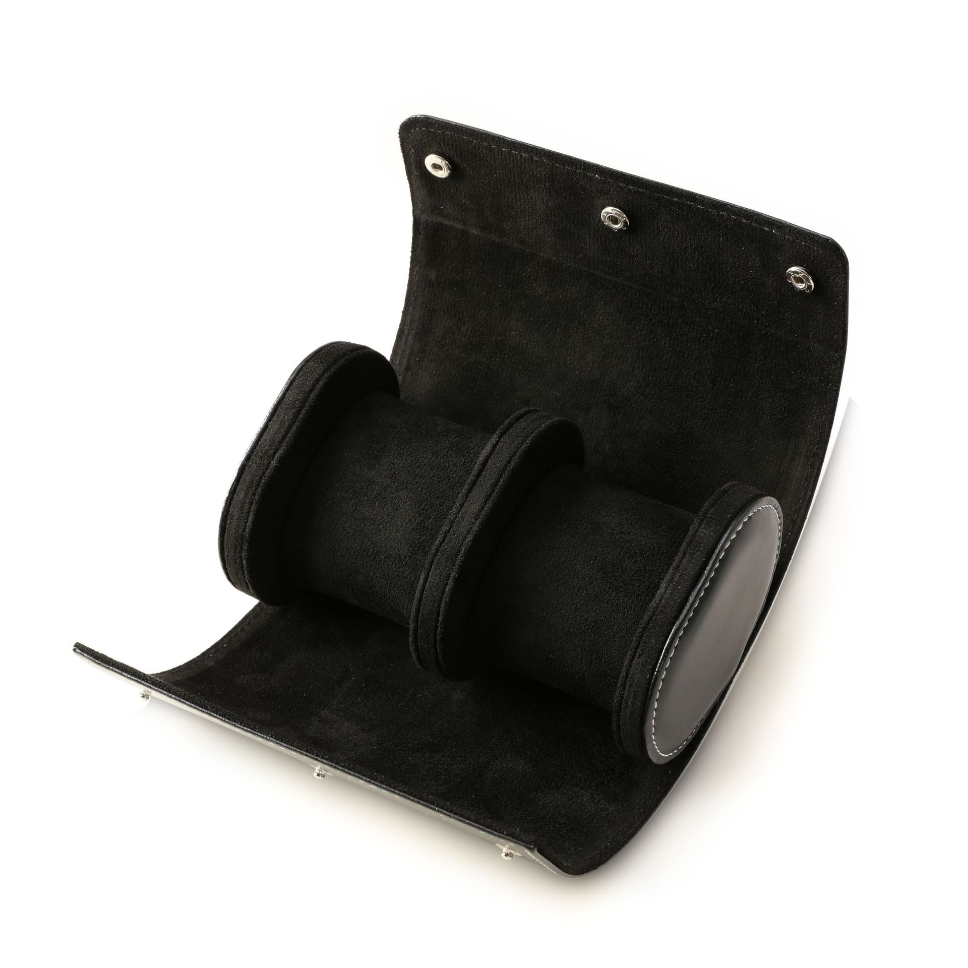 Caja de reloj de almacenamiento verde agua fantasma reloj mecánico protección a prueba de polvo reloj famoso reloj de cuero bolsa 1 2 3-asiento portátil de viaje