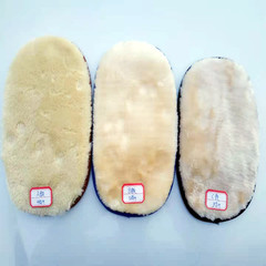 Wholesale Japanese single-sided car washing and waxing imitation wool gloves, crystal imitation fur car care tools, bear paw beauty supplies