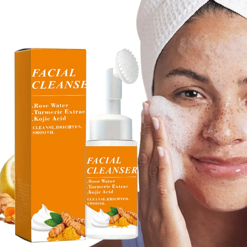 Трансграничное очищающее средство для лица с куркумой