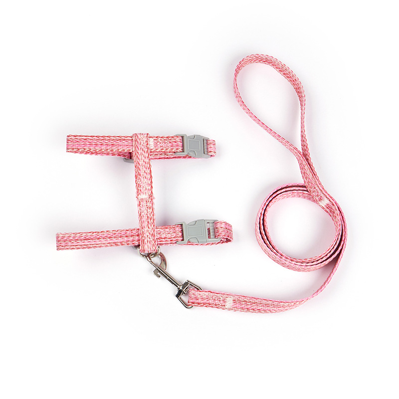 Cross-border ajustable mascota gato traje de correa de perro pequeño perro correa de pecho en forma de I suministros para mascotas