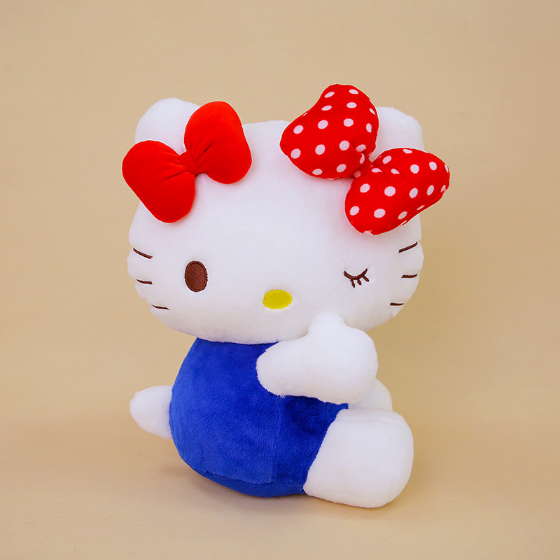 Genuine Hello Kitty Doll Hello Kitty Cat KT CAT Hello Kitty muñeca de peluche de juguete muñeca de niña