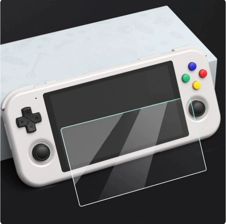 Retroid Pocket 4 PRO игровая приставка стальное покрытие RP4 портативный экран защитная плёнка 9HD высокой четкости