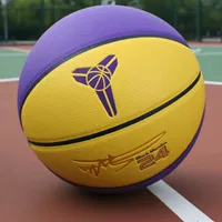 Прямые продажи с фабрики Баскетбольный мяч № 7 Black Mamba № 5 для молодежи и детей, тренировочный баскетбольный мяч для игры в помещении и на открытом воздухе, оптовая продажа