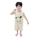 Boys' Modal Home Clothes New Kidsren's Pajamas Summer Cartoon Sleeveless Anti-kick One-piece Pajamas for Small and Medium-sized Kidsren