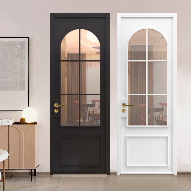 French-Style Wooden Doors, Antique-Style Glass Doors, Indoor Doors with Installation, Retro-Painted Room Doors, Toilet Doors, Cabinet Doors