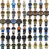 Constructor, wooden man, minifigures, toy, doll, wholesale