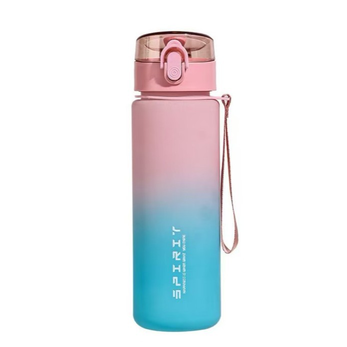 Gradiente deportivo, taza de agua para estudiantes, botella de agua especial para niños que van a la escuela, verano, fitness portátil, botella de agua de gran capacidad, mujer