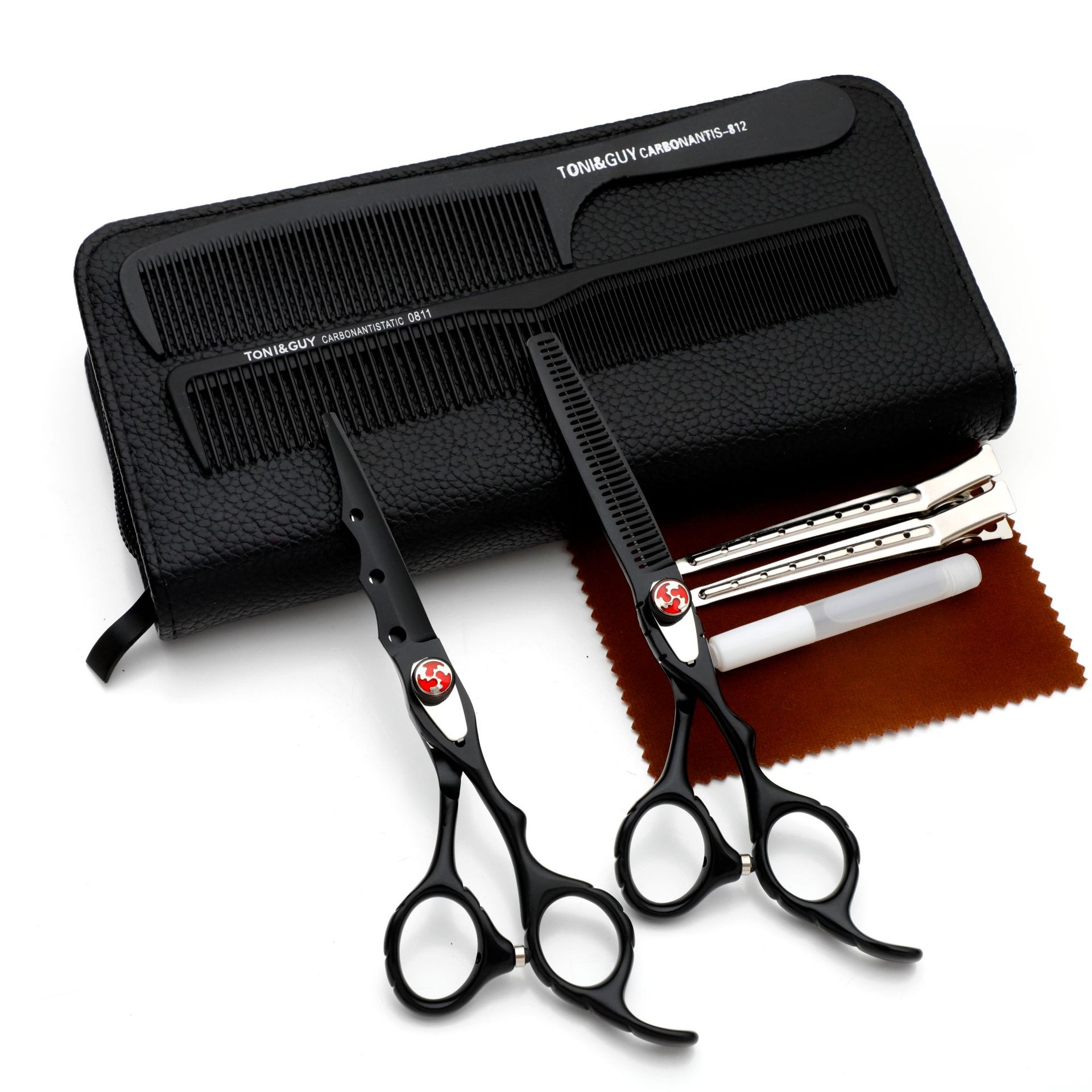 6寸美容美发剪刀 理发剪刀套装 平剪牙剪碎发剪刘海剪剪头发剪刀