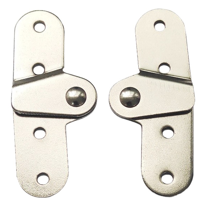 Bisagra plegable boca de pollo bisagra puerta abatible soporte doble carro puesto mesa plegable muebles accesorios de hardware