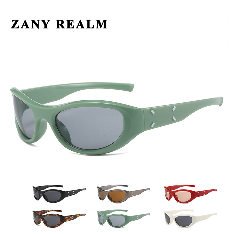 Nueva y2g chica caliente estilo transfronterizo montar gafas de sol tecnología futura sentido 003 gafas de sol fabricante en stock