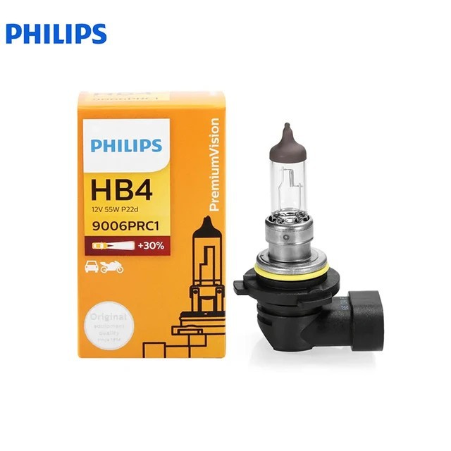 热销飞利浦PHILIPS HB4 9006卤素灯泡 12V55W 100W