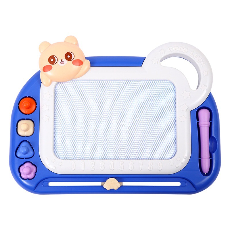 Jingjing tablero de escritura para niños tablero de dibujo magnético juguete de dibujos animados color Niños Bebé graffiti tablero de juguete al por mayor