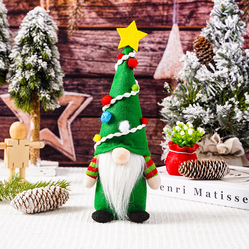 150g Weight Christmas Fashion Christmas Tree Nonwoven Party Ornaments