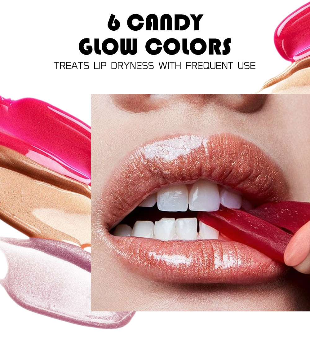 Julystar Moisturizing and Hydrating Pearlescent Lip Gloss Long-lasting Water Repellent Lip Oil Easy to Color Lip Makeup wholesale undefined