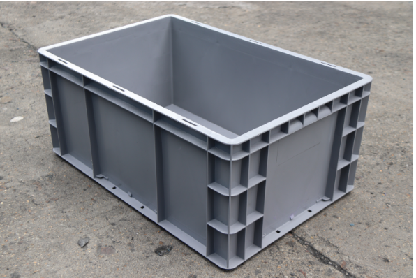 Caja de plástico de gran tamaño, caja de rotación rectangular, caja de cría de peces, caja de tortugas, marco logístico, caja de cría de tortugas, marco de goma