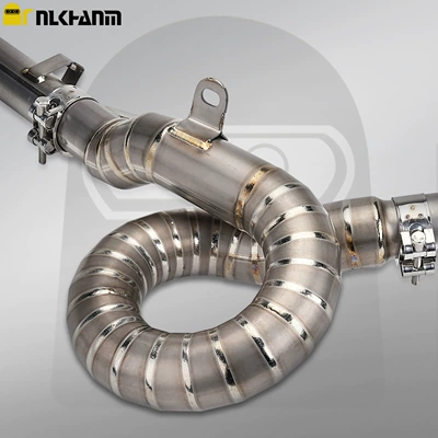 Use, Titanium Alloy Front Section – Motorcycle exhaust pipe