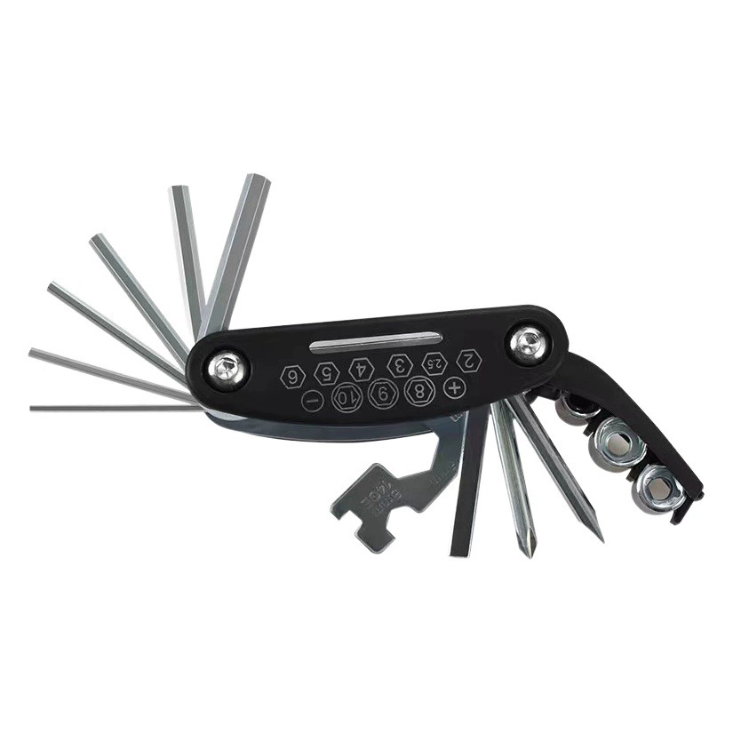 Комбинированный инструмент для обслуживания электрического велосипеда мотоцикла 16 в одном многофункциональная отвертка для складного костюма