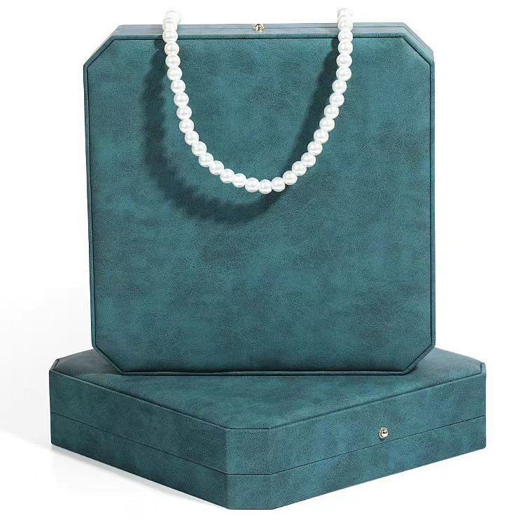 Collar de joyería de moda joyería caja de embalaje de perlas (color aleatorio, una sola caja no se entrega)