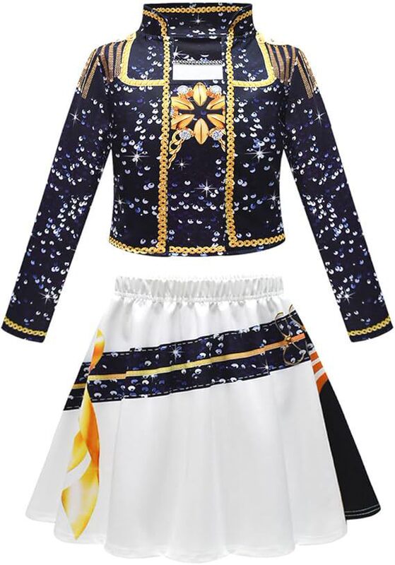 跨境新款女孩恶魔猎人KPOP流行歌手万圣节服装装扮舞台套装服装|undefined