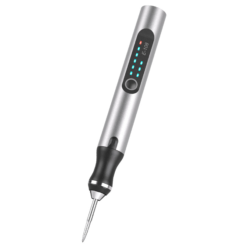 Mini Esmeril Eléctrico de Mano E108, Velocidad Variable, Recargable, para Grabado, Pulido y Manicura image 8