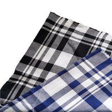 秋冬法兰绒圣诞格子衬衫面料 21s全棉色织磨毛格子布 家居服面料