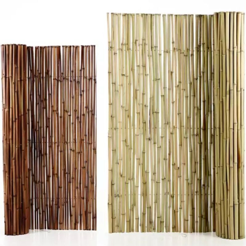 Bamboo fence fence bamboo fence outdoor small yard wall anti-corrosion bamboo row garden fence retaining wall bamboo pole partition Bamboo fence fence bamboo fence outdoor small yard wall anti-corrosion bamboo row garden fence retaining wall bamboo pole partition