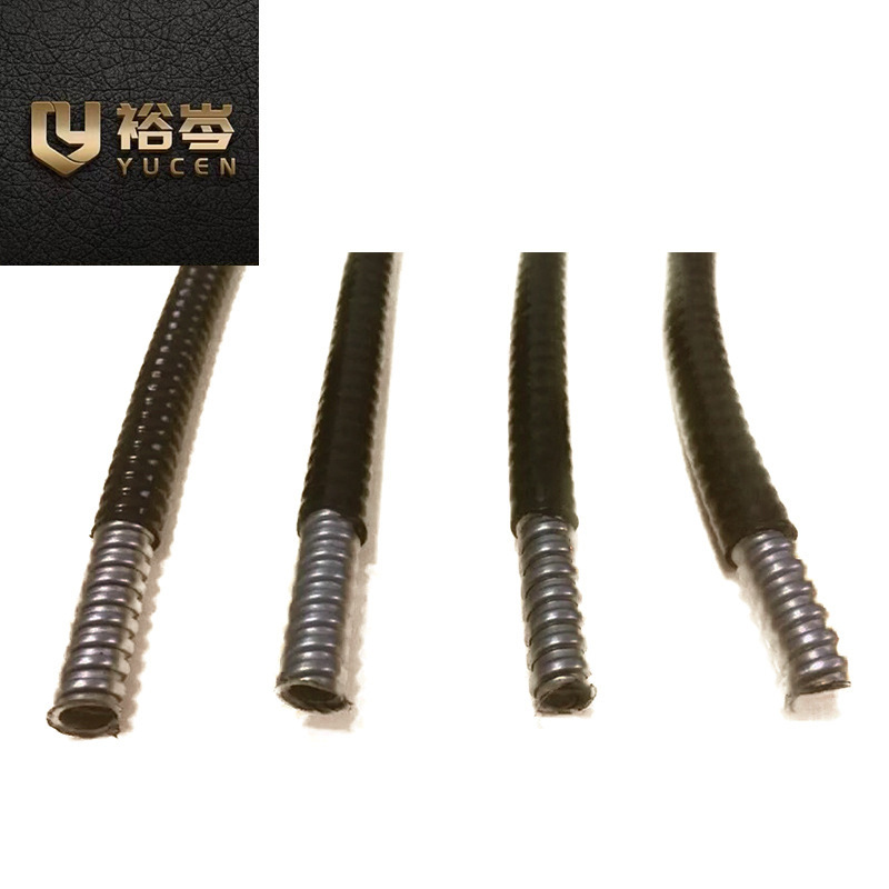 厂家直销光纤保护管金属套管 光纤穿线管仪器仪表管包塑金属软管