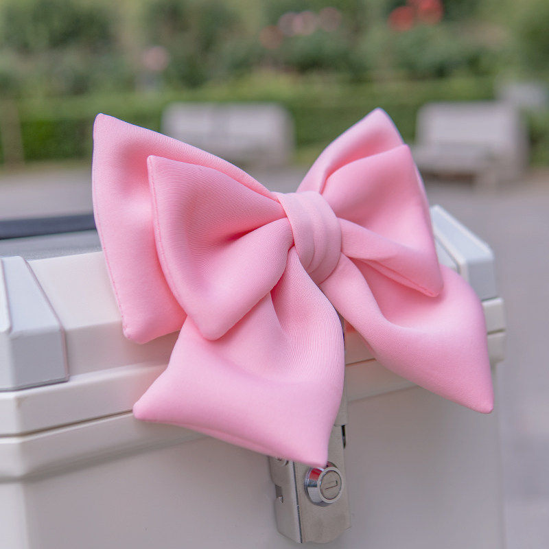 Helmet Decorations, Bows, Motorcycle, Electric Vehicle, Motorcycle Decorations, Riding Accessories, Women's Ski Helmets, Full-Face Helmet Modification