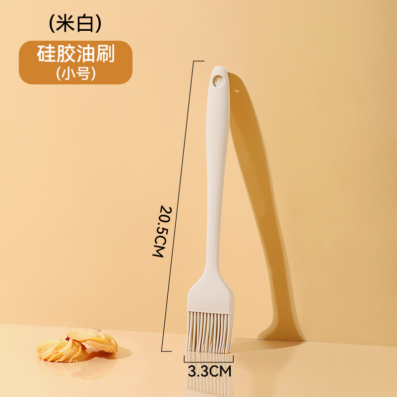 Cepillo de aceite pequeño beige