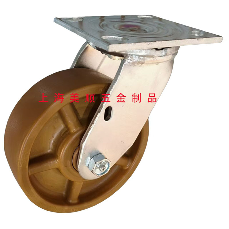供应美顺4系列6寸耐高温玻纤 仓储物流 食品机械设备万向脚轮