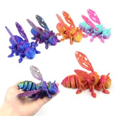 国境を越えた 3D プリント人気サイバービーシミュレーションおもちゃ屋台卸売可動関節子供のギフトフィギュア