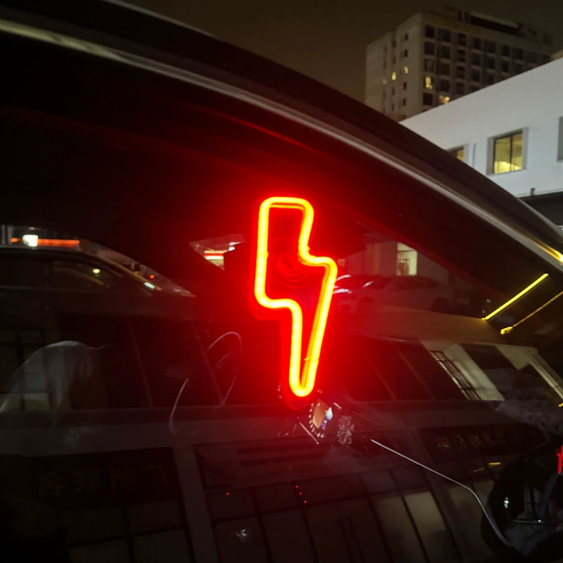 Модификация автомобиля JDM Lightning неоновый светодиодный свет окна салона атмосферный свет модифицированный DIY дыхательный свет прикуриватель