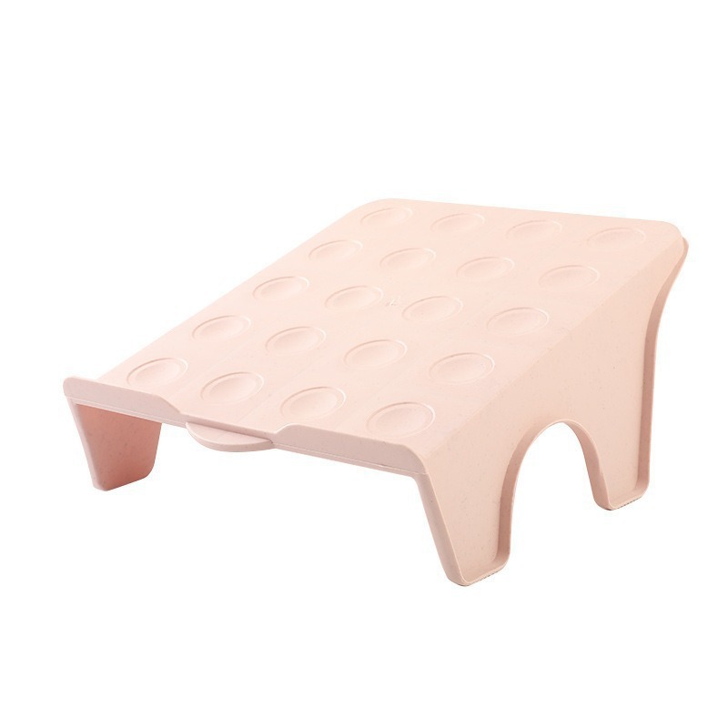 Estante de almacenamiento para zapatos de doble capa para el hogar, soporte para zapatos integrado de plástico, armario de sala de estar simple y moderno, estante para zapatos de almacenamiento simple