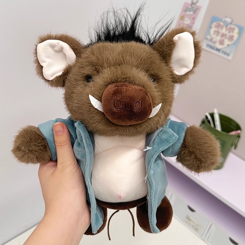 Modelo de celebridad de Internet Black Myth Wukong alrededor de la muñeca Pig Bajie Muñeca Mochila Adornos Peluches Regalo de novio