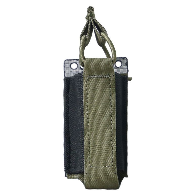 SOETAC-Genuino Tegris 9MM bolsas de cartucho de bala unilateral MOLLE camuflado paquete de accesorios de herramientas