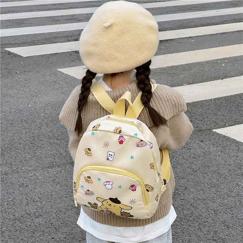 Invierno de los nuevos niños mochila ocasional personalizada kindergarten y niñas dibujos animados lindo portátil moda