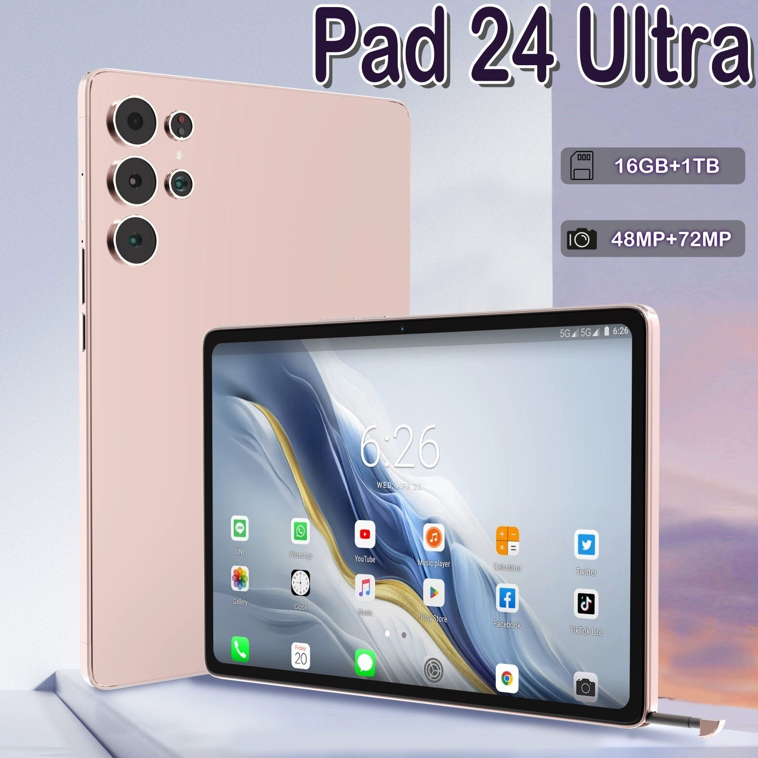 Планшет Cugo Kugo модель Pad 24 Ultra, память 2+64ГБ, размер 10.1"