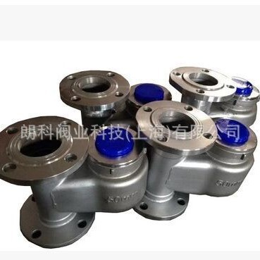 朗科水表304不锈钢法兰立式水表/不锈钢立式水表 下进上出 DN50