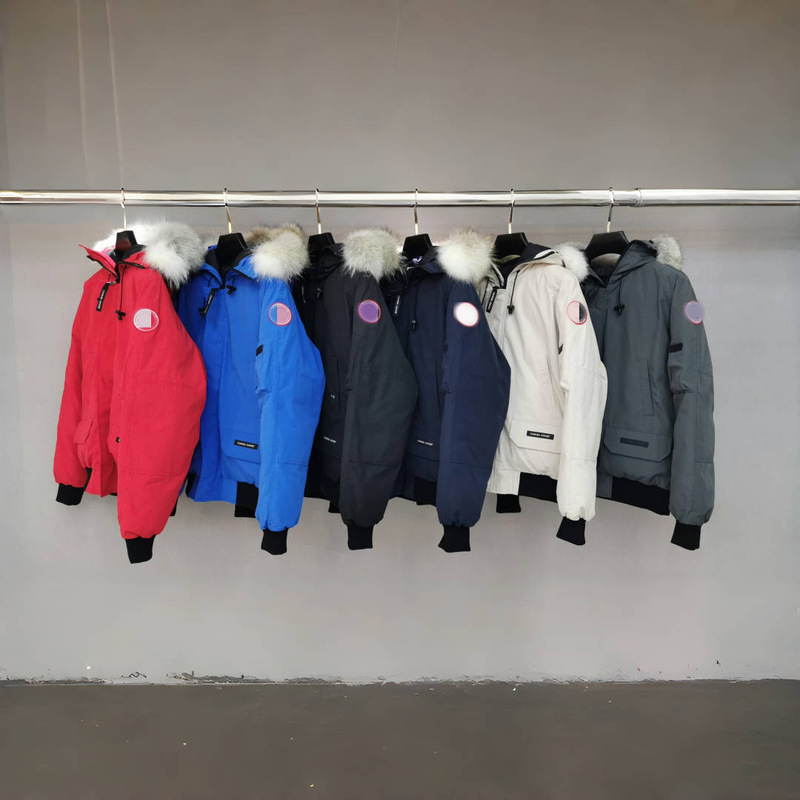 Cross-Border Goose down Jacket 01 Short Canadian Thickeneded Bomber Jacket Putin's Same Style Couple Jacket Winter Cross-Border Goose down Jacket 01 Short Canadian Thickeneded Bomber Jacket Putin's Same Style Couple Jacket Winter