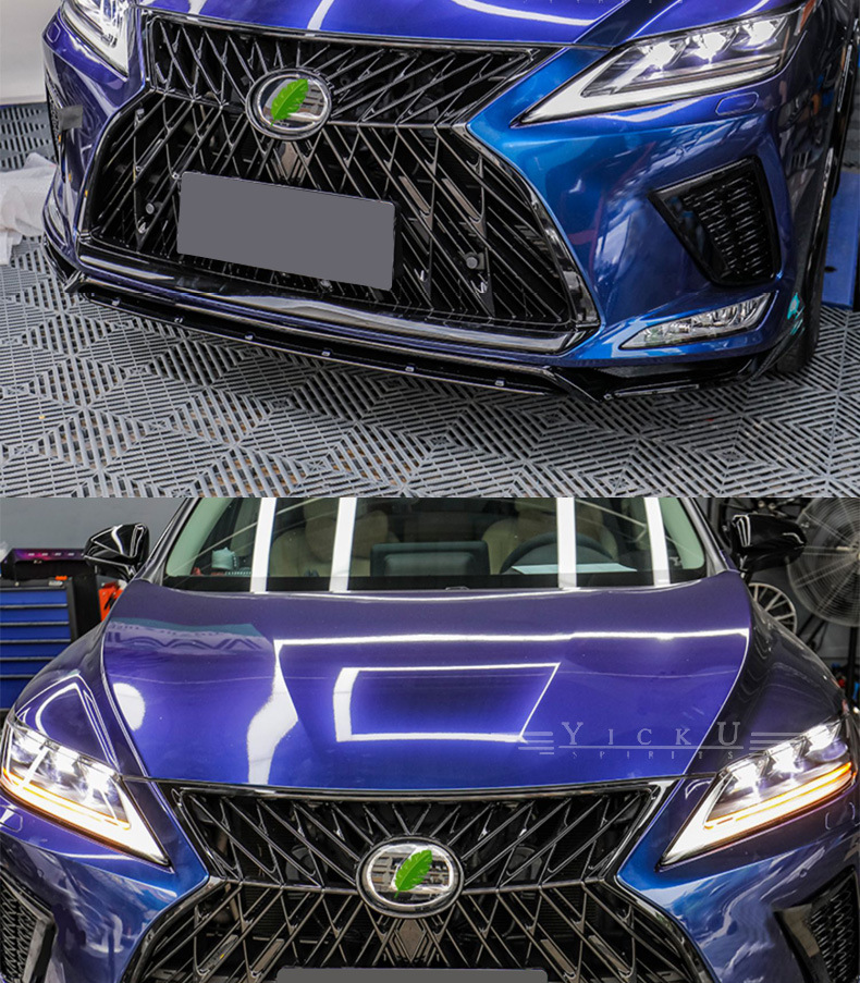 Suitable for 20-22 Lexus Rx Modified Sports Kit Grille Adhesive Rear Lip Full Set Small Surround