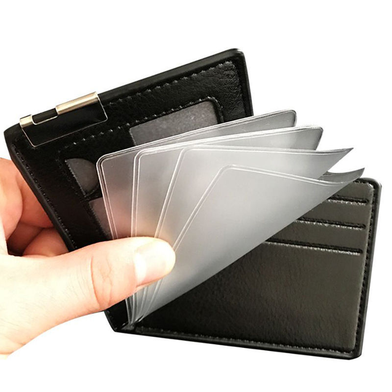 Genuine leather leather driver's license leather case card holder men's and women's ID card driver's license leather case multi-card slot large capacity leather case