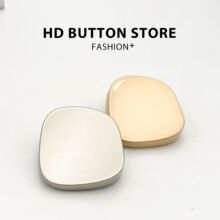 纯色金属纽扣不规则四边形毛衣纽扣西服外套开衫衣服扣子各种大全