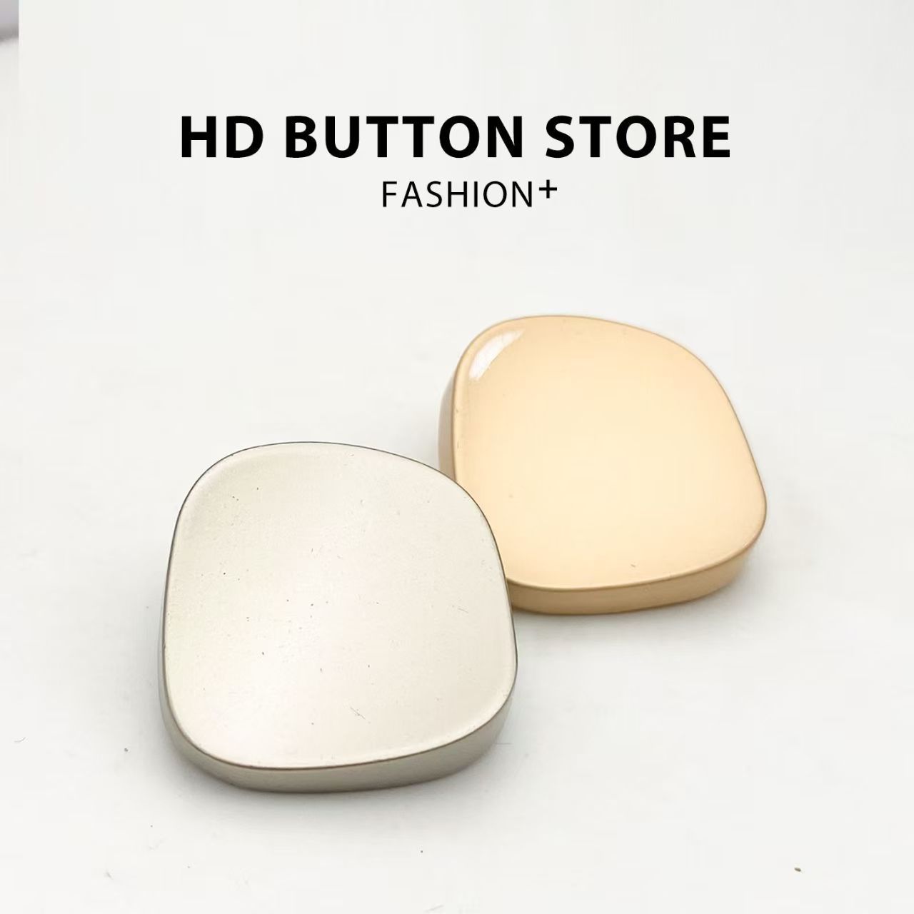 纯色金属纽扣不规则四边形毛衣纽扣西服外套开衫衣服扣子各种大全