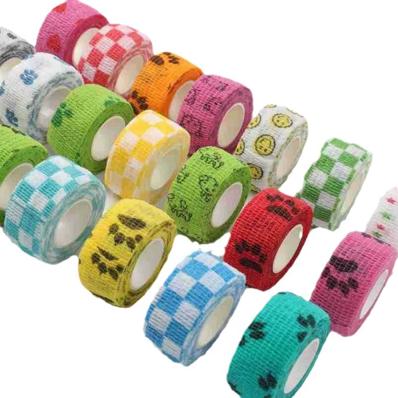 Fingers protection non-woven cloth, breathable elastic bandage, elastic tattoo, clips included