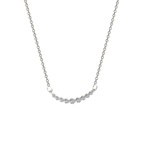 Korean new pearl necklace for women, versatile temperament, loving titanium steel clavicle chain, high-end design neck chain wholesale