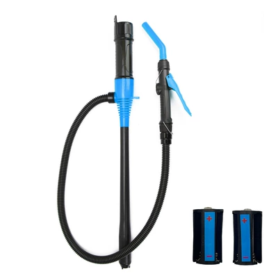 Cross-border TEMU car oil pump, Kempinq və səyahət - blue-upgraded-version-large-gun-with-controllable-flow-black-hose