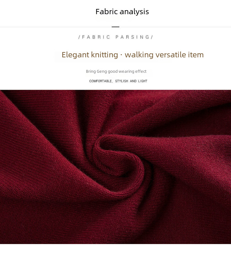 Women's V-neck Cardigan Solid Colour Long-sleeved Sweater Coat_voghion.com