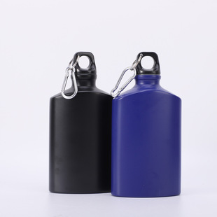 Factory wholesale outdoor training mountaineering portable kettle field military training portable kettle old flat aluminum kettle